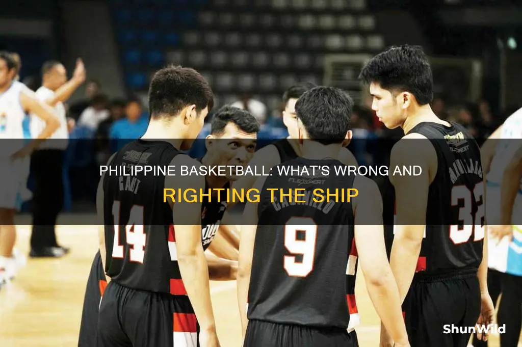 what ails philippine basketball