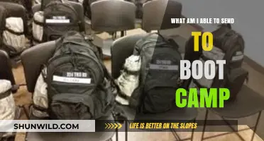 Essential Boot Camp Packing List: What to Send and What to Avoid