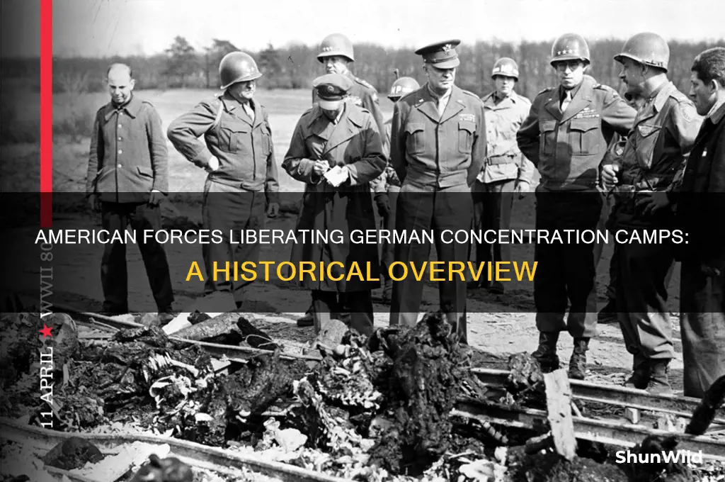 what american forces liberated german concentration camps