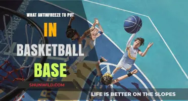 Choosing Antifreeze for Basketball Bases: A Guide
