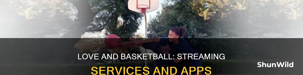 what app is love and basketball on