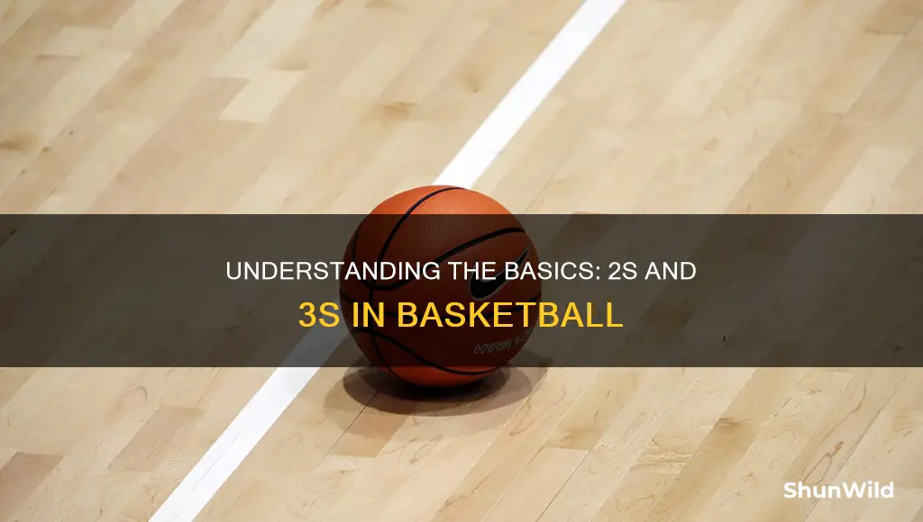 what are 2s and 3s in basketball