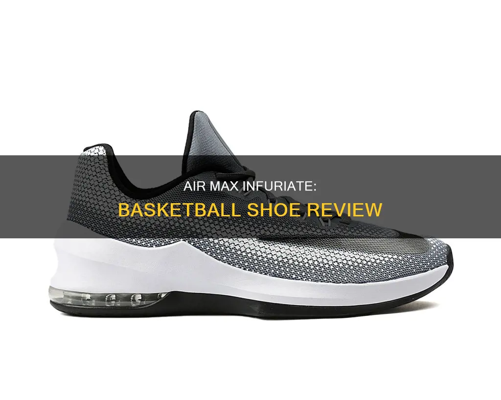 what are air max infuriate basketball shoes