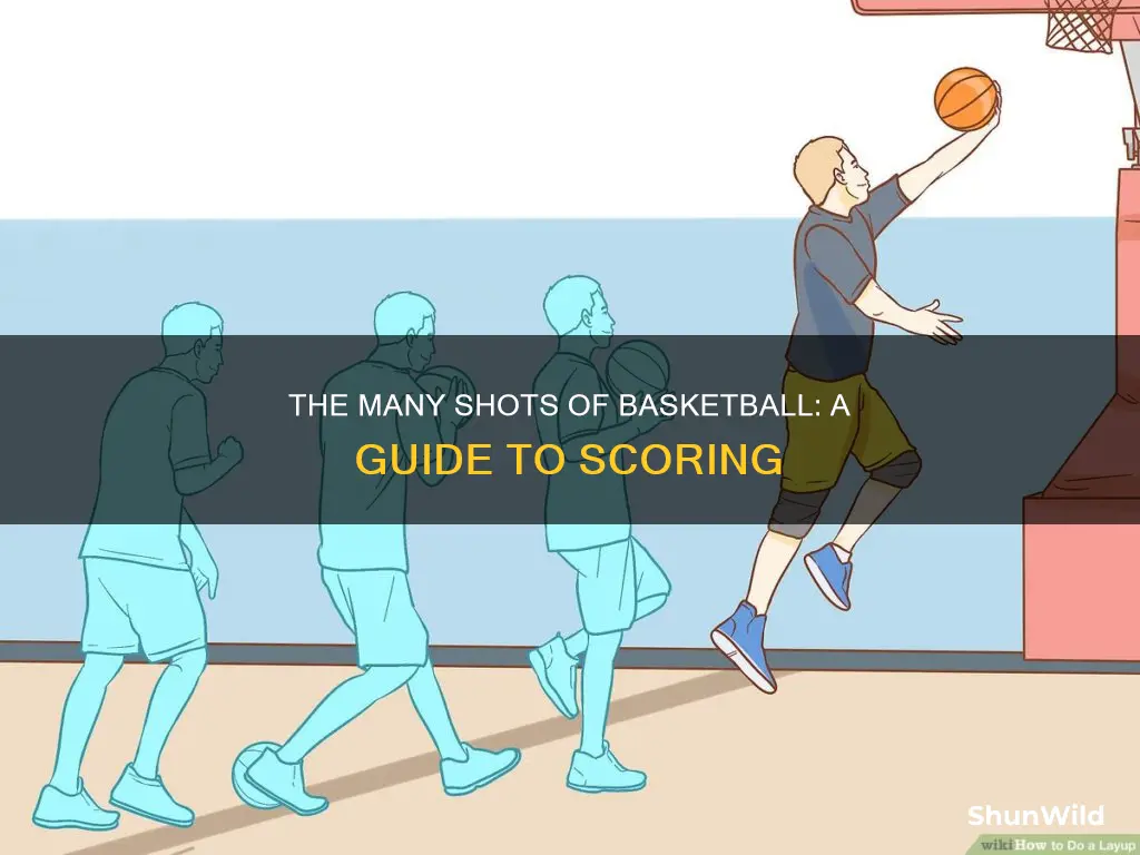 what are all the shots in basketball