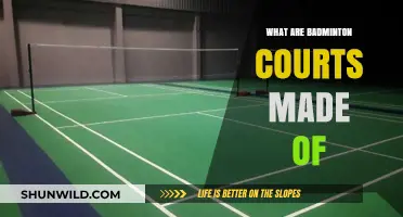 Badminton Courts: Surfaces and Materials Explained