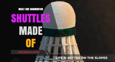 Badminton Shuttlecocks: What Are They Made Of?