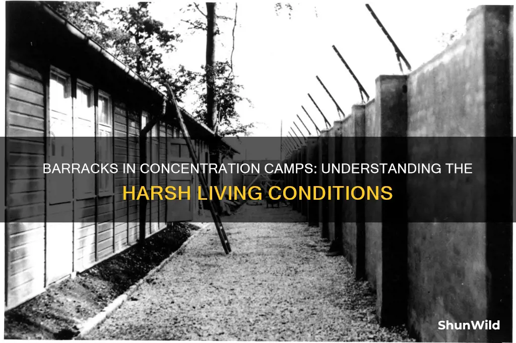 what are barracks in concentration camps