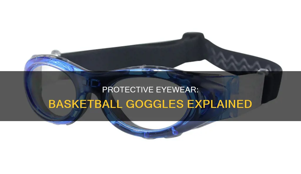 what are basketball goggles for