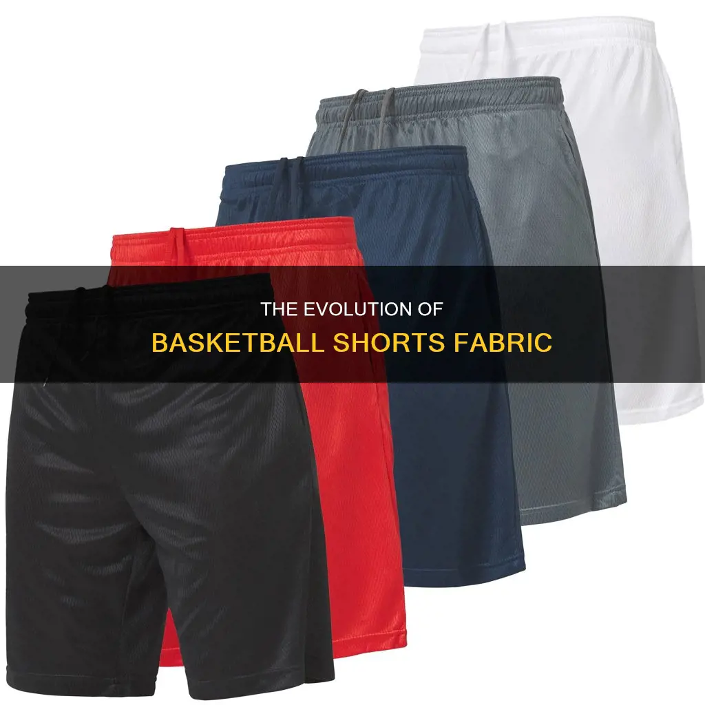 what are basketball shorts made of
