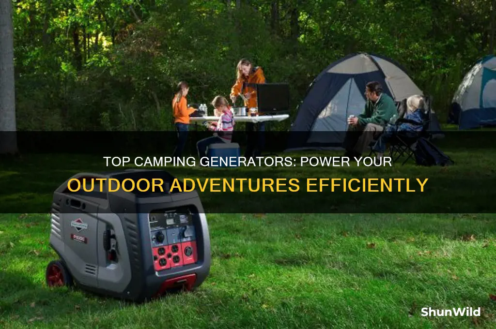 what are best camping generators
