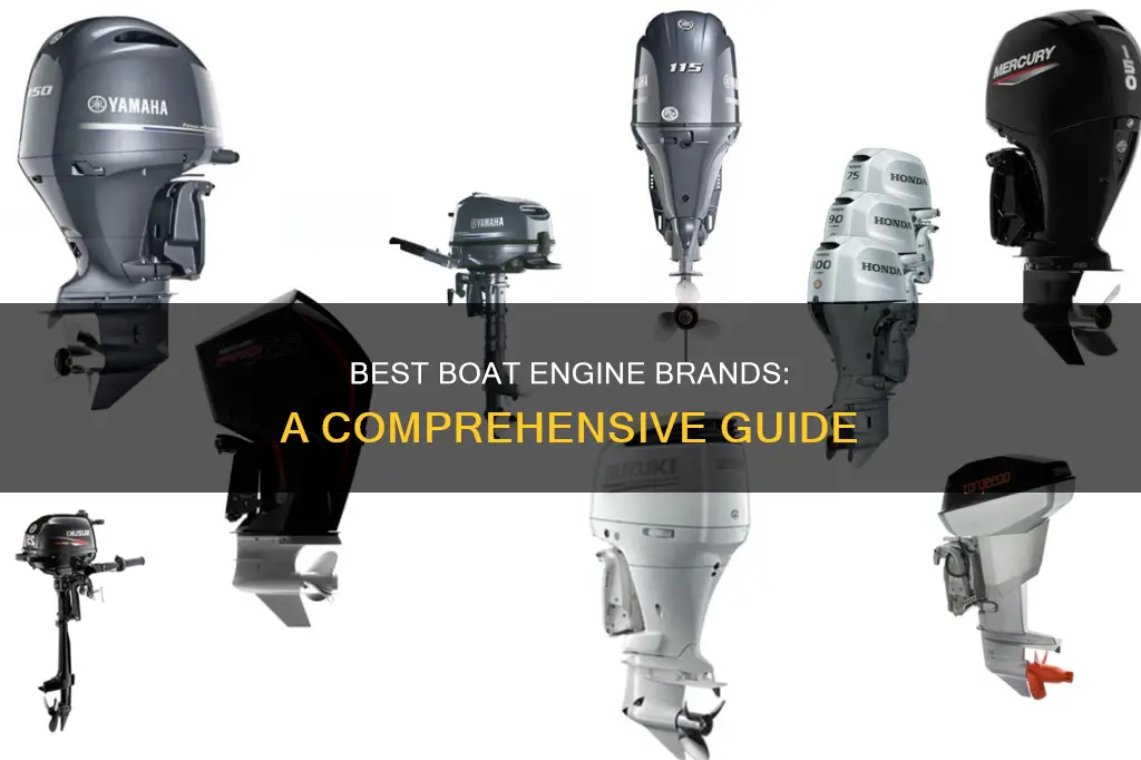 what are brand of boat engine