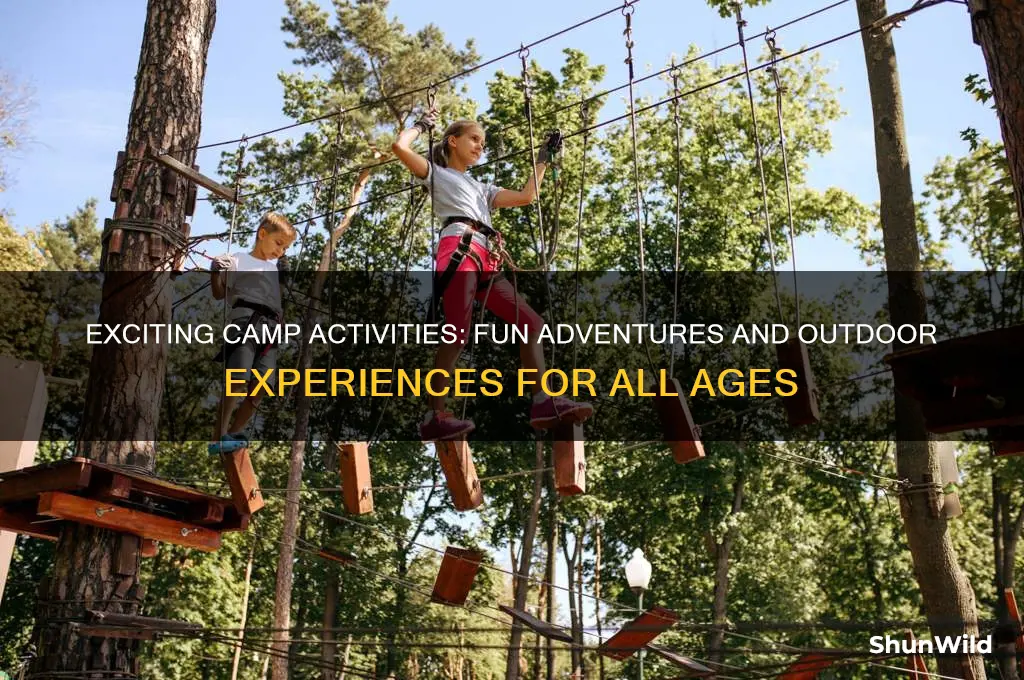 what are camp activities