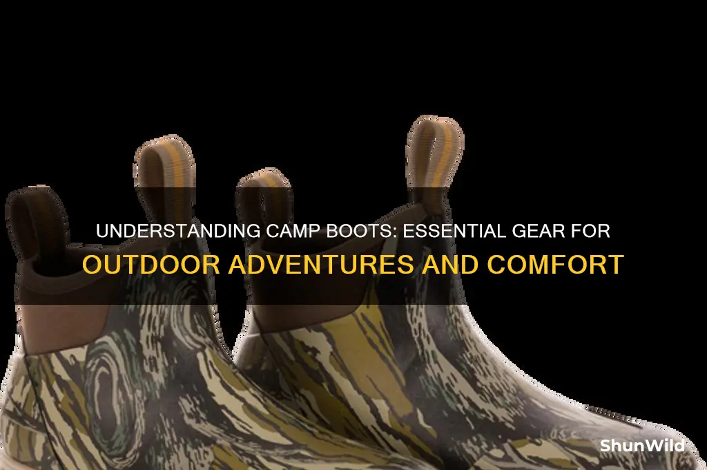 what are camp boots