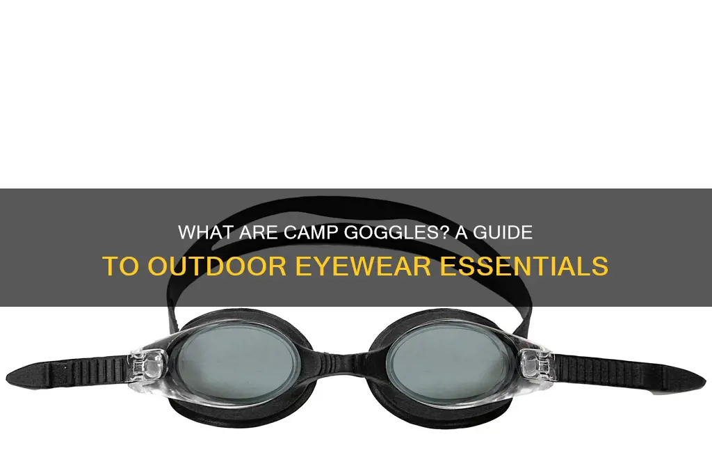 what are camp goggles