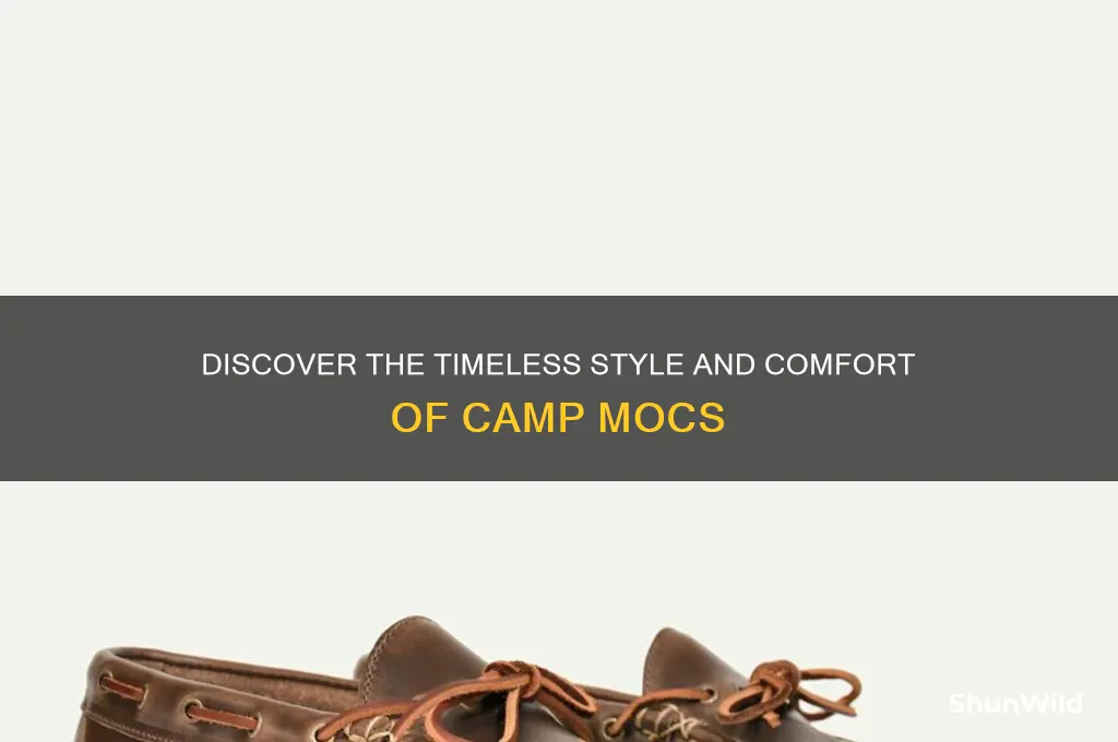 what are camp mocs