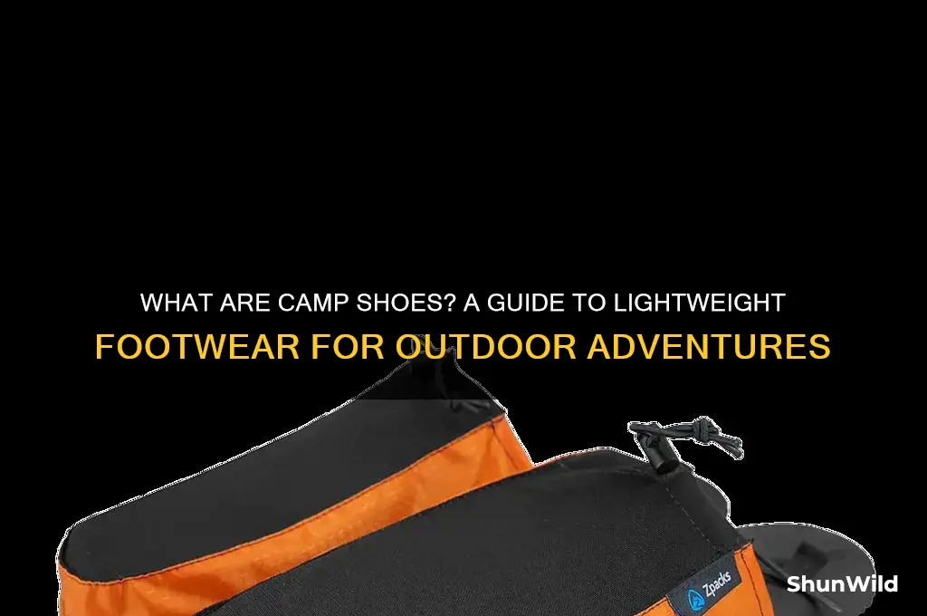 what are camp shoes