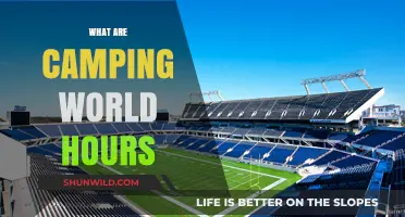 Camping World Hours: When to Shop for Your Outdoor Adventures