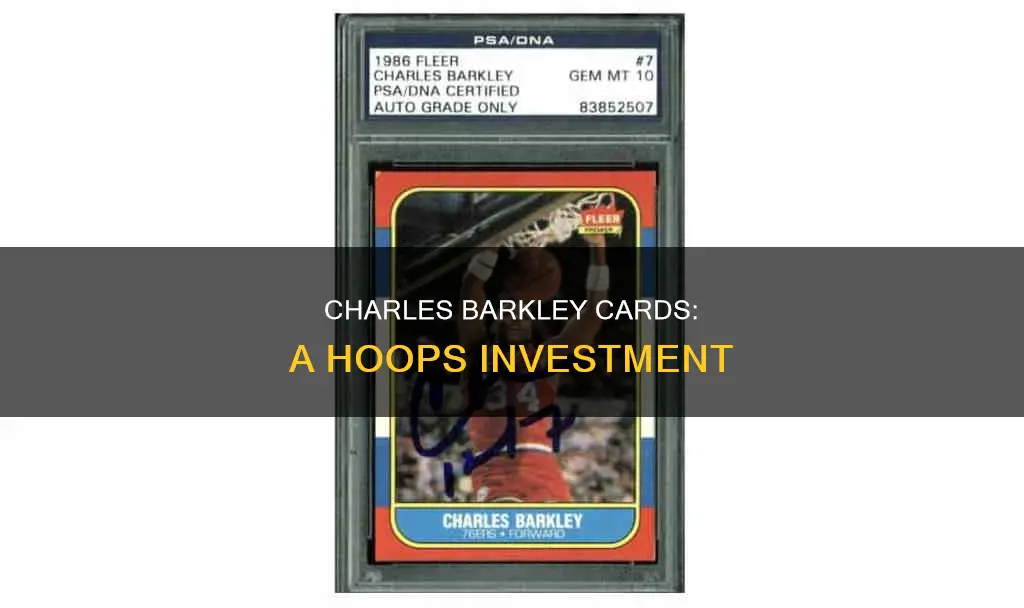 what are charles barkley basketball cards worth
