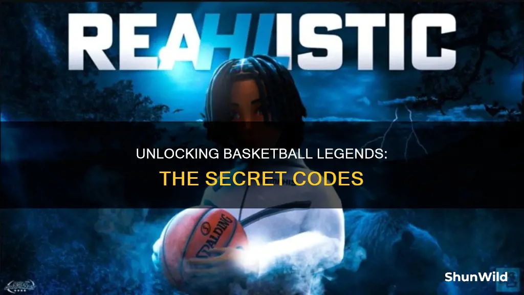 what are codes for basketball legends