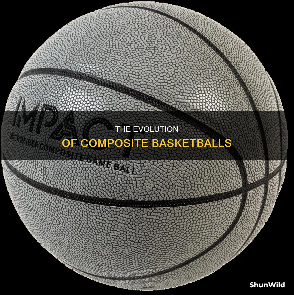 what are composite basketballs made of