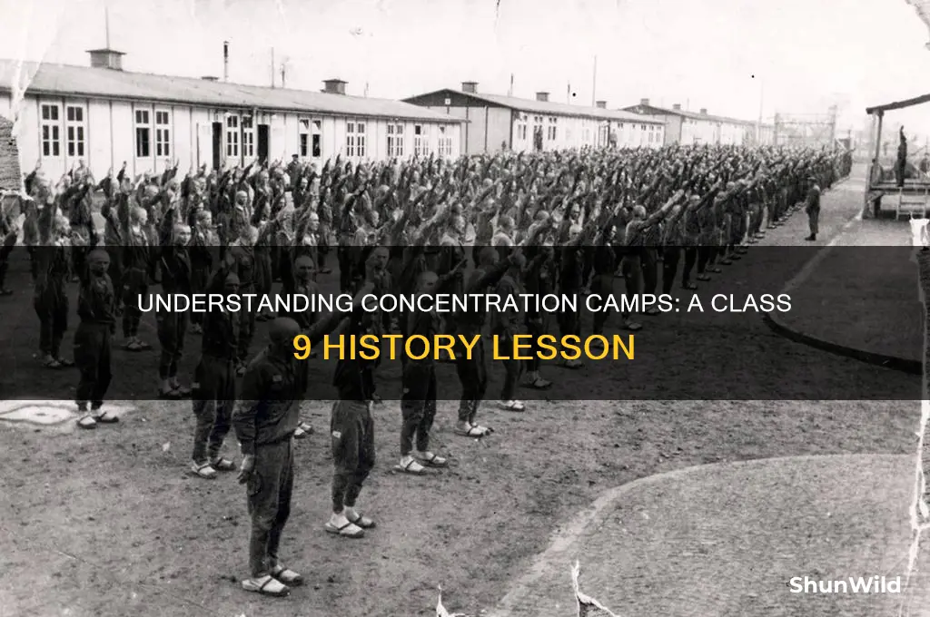 what are concentration camps class 9