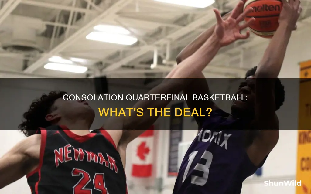 what are consolation quarterfinal basketball