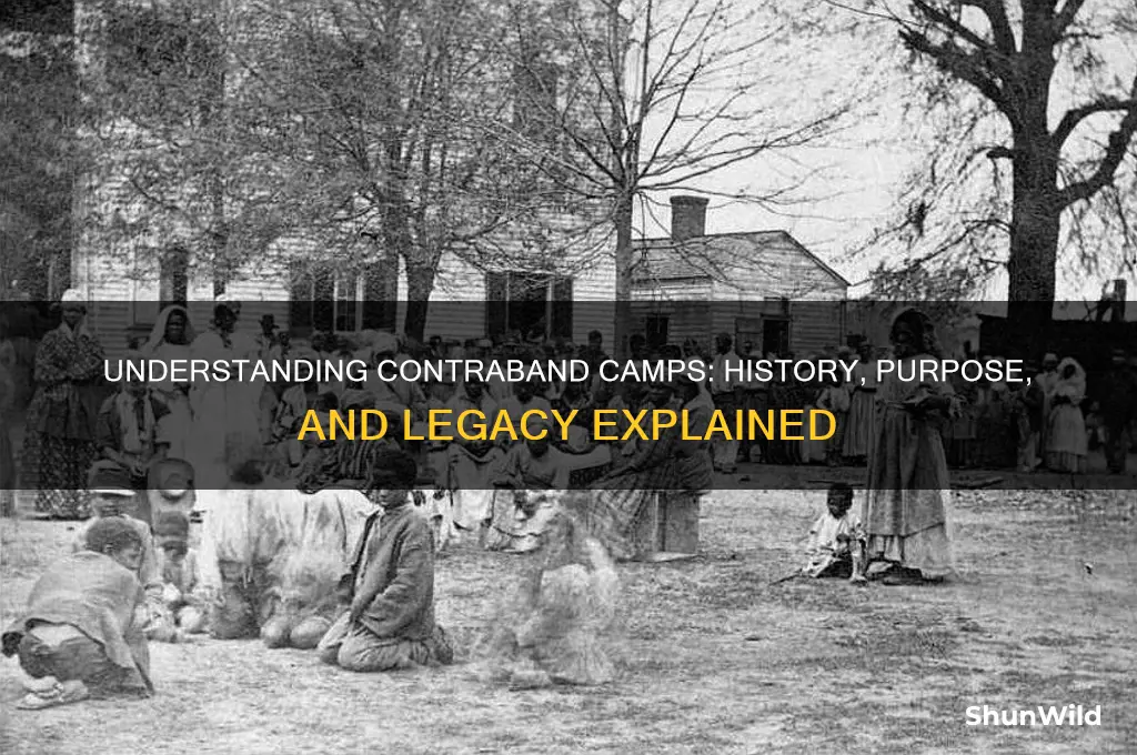 what are contraband camps