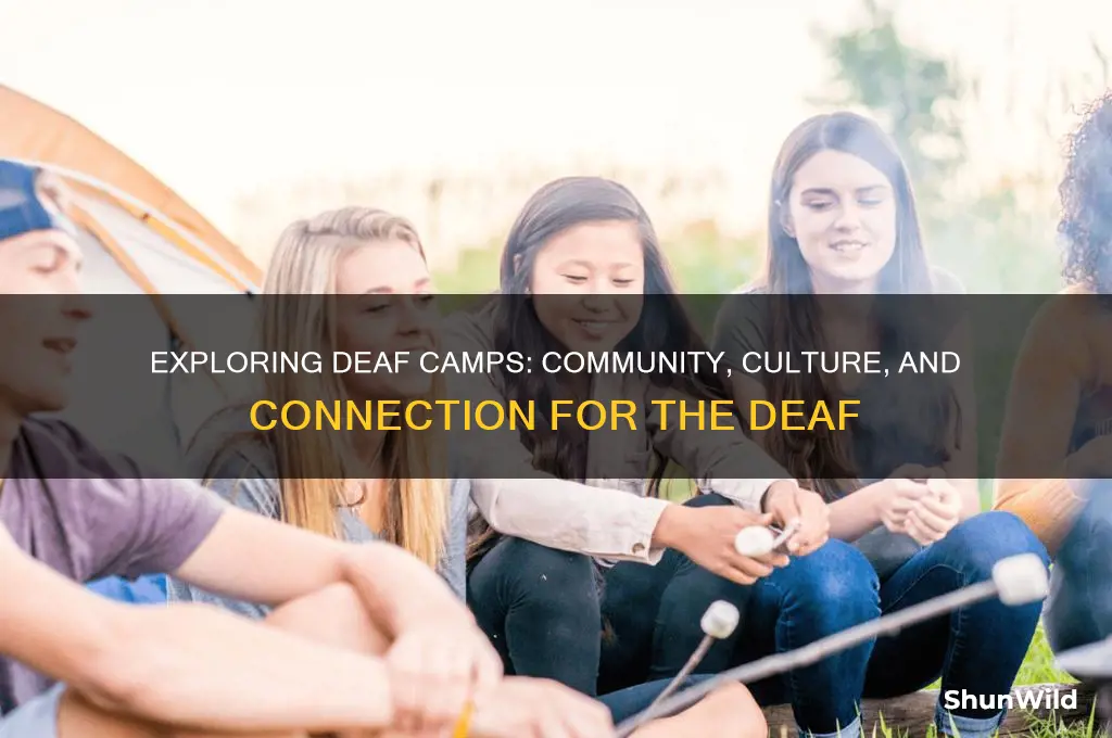 what are deaf camps