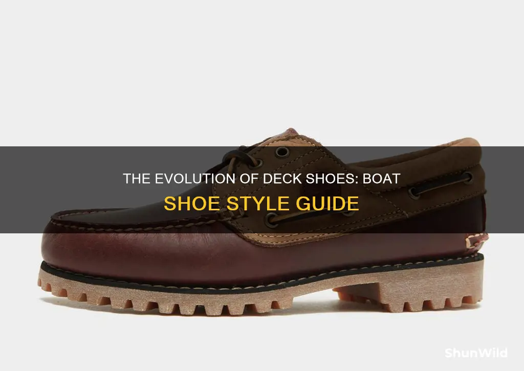 what are deck boat shoes