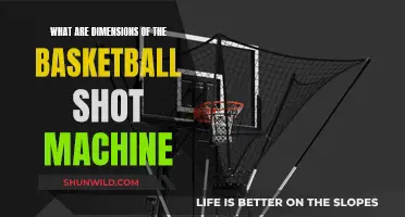The Ultimate Basketball Shot Machine: Dimensions and Specifications