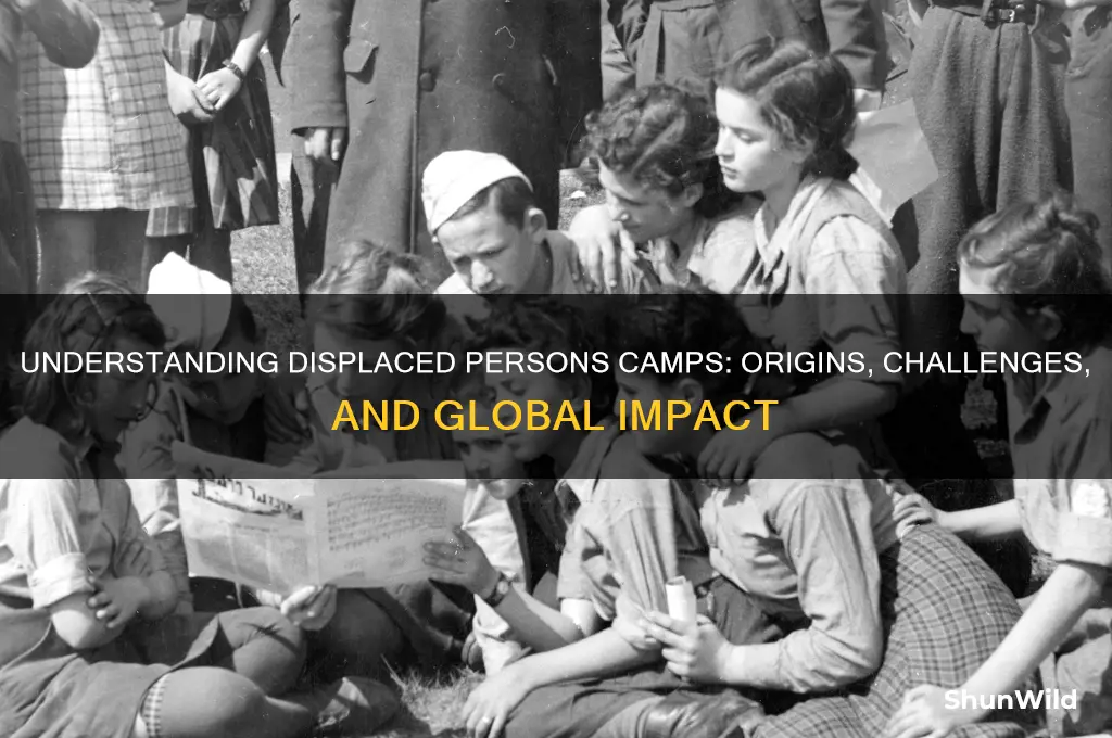 what are displaced persons camps