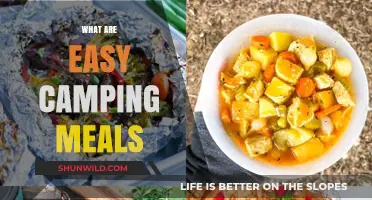 Simple Camping Meals: Quick, Easy, and Delicious Outdoor Recipes