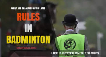 Badminton Foul Play: Examples of Rule Violations