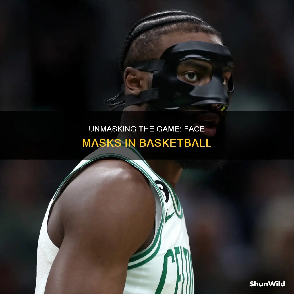 what are face masks used for in basketball