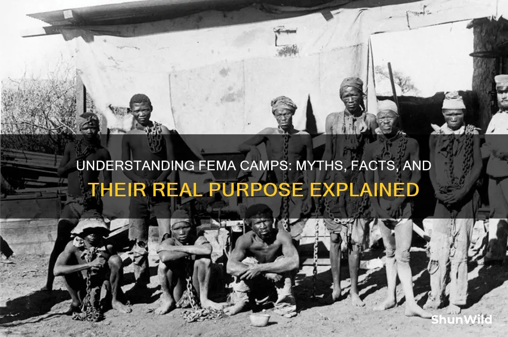 what are fema camp