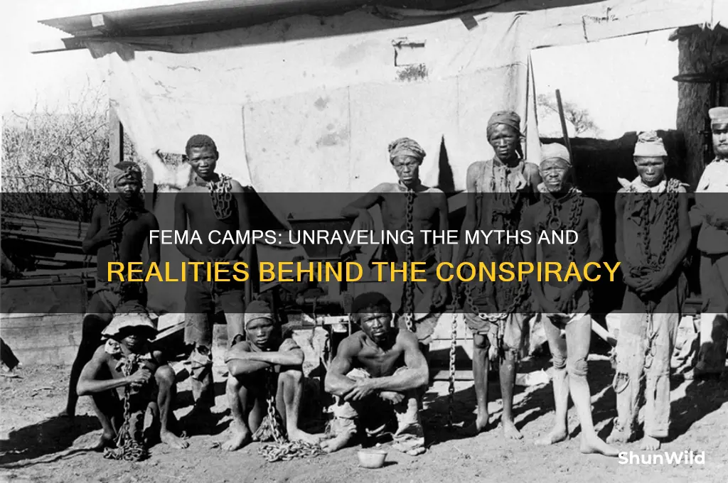 what are fema concentration camps