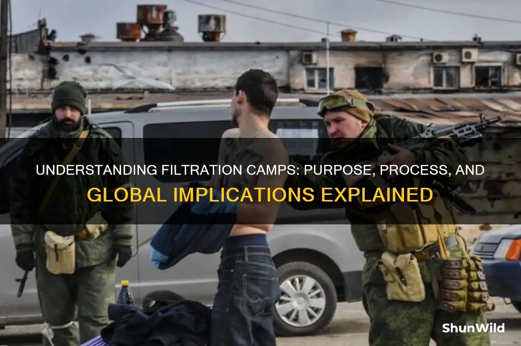 what are filtration camps