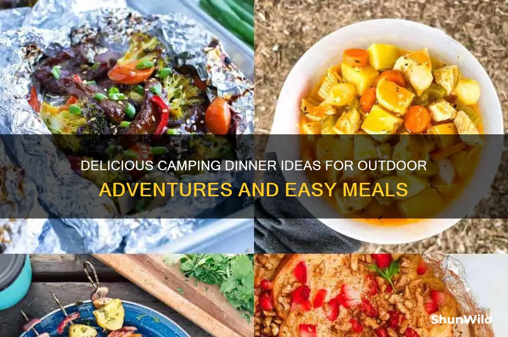 what are good camping dinners