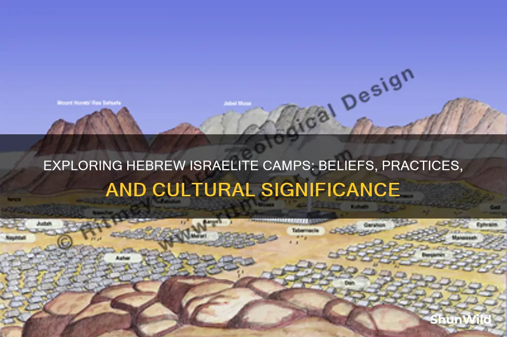 what are hebrew isrealites camps