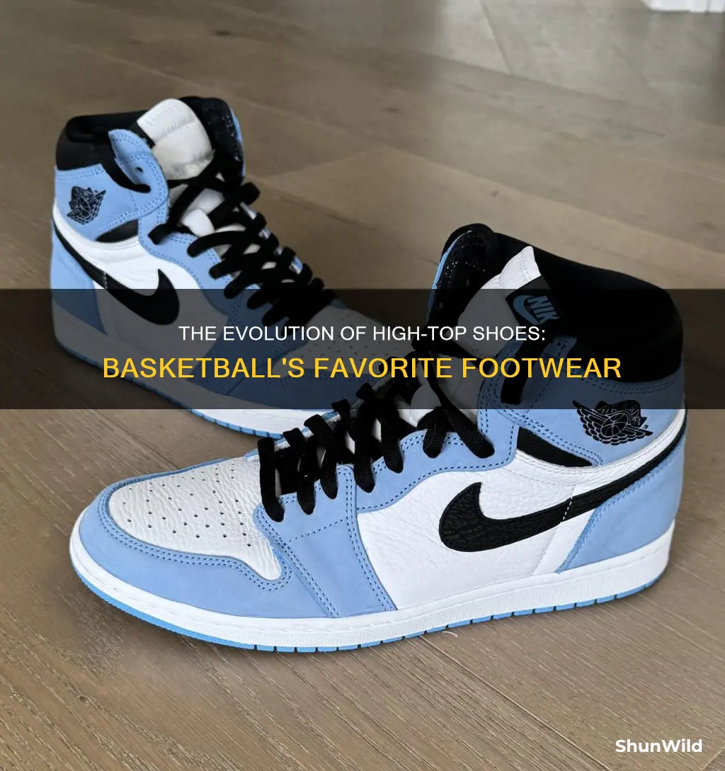 what are high tops made out of basketball materi