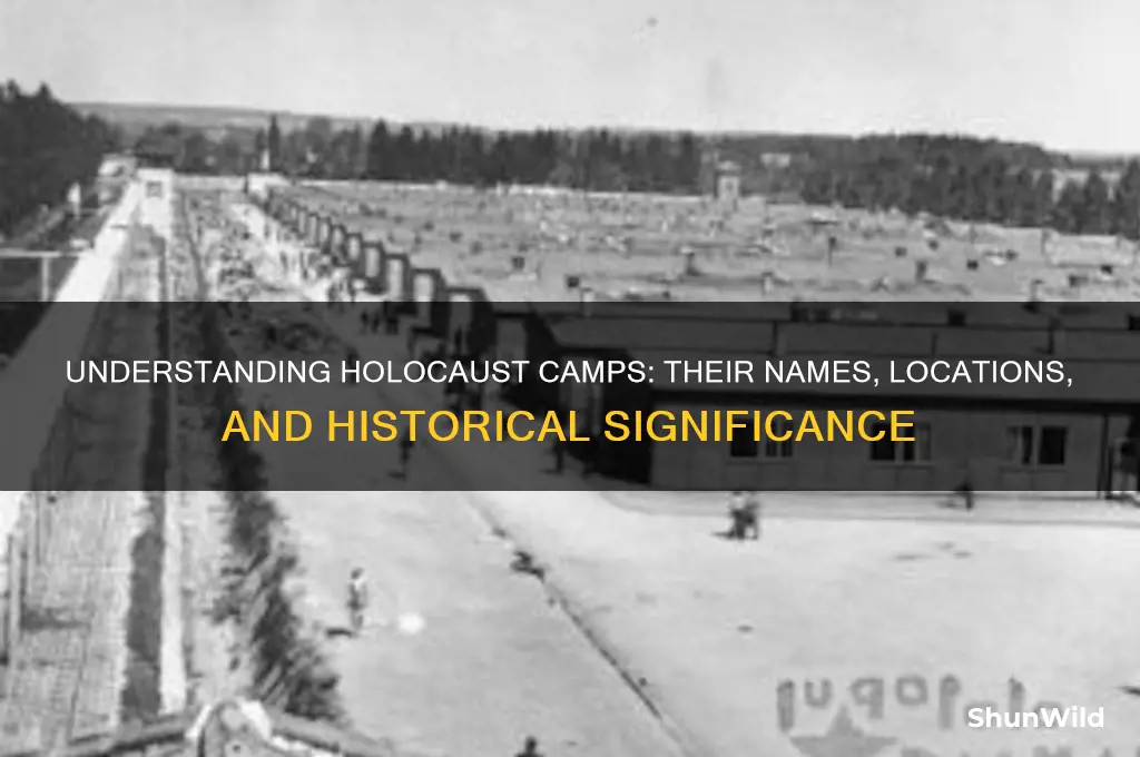 what are hollocost camps called