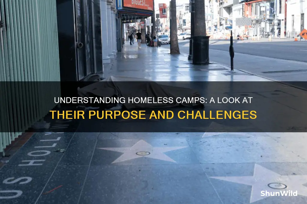what are homeless camps