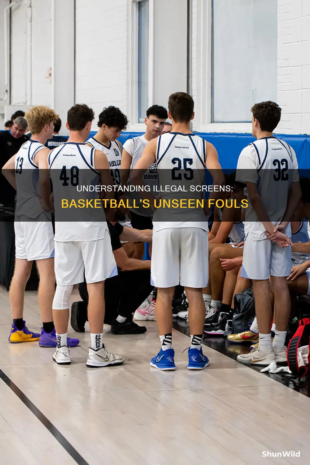what are illegal screens in basketball