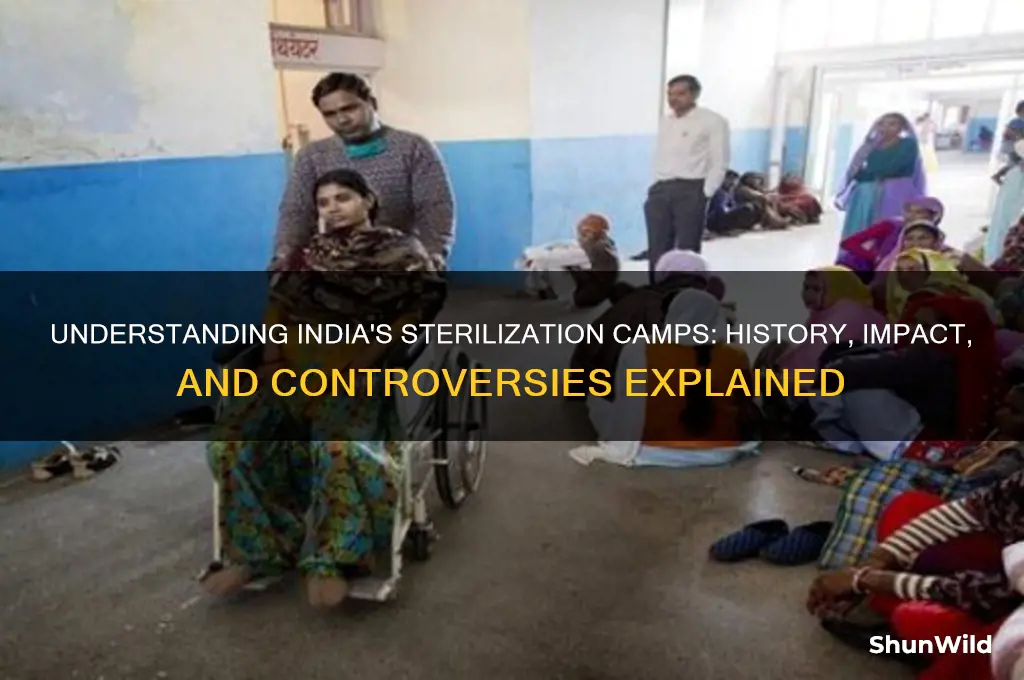 what are indian sterilization camps