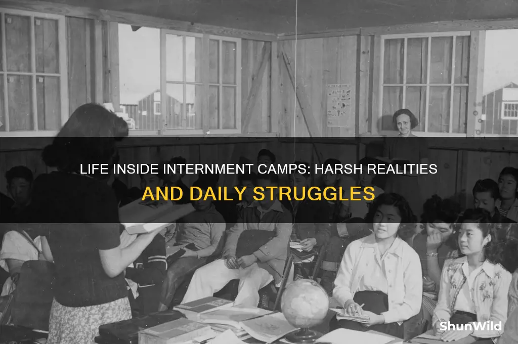 what are internment camps like