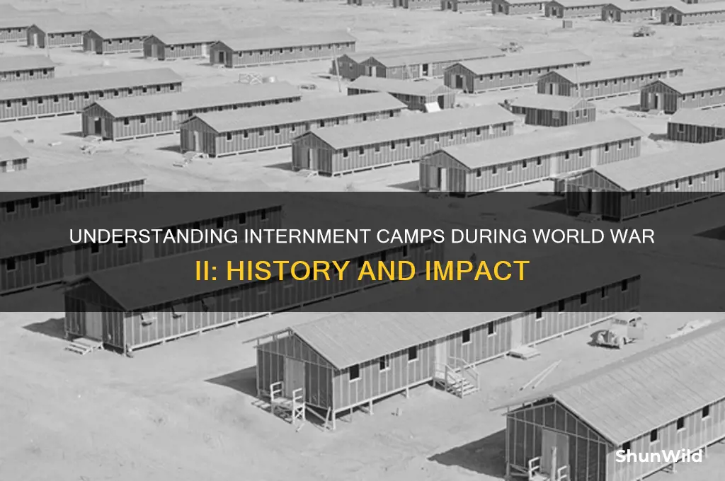 what are internment camps ww2