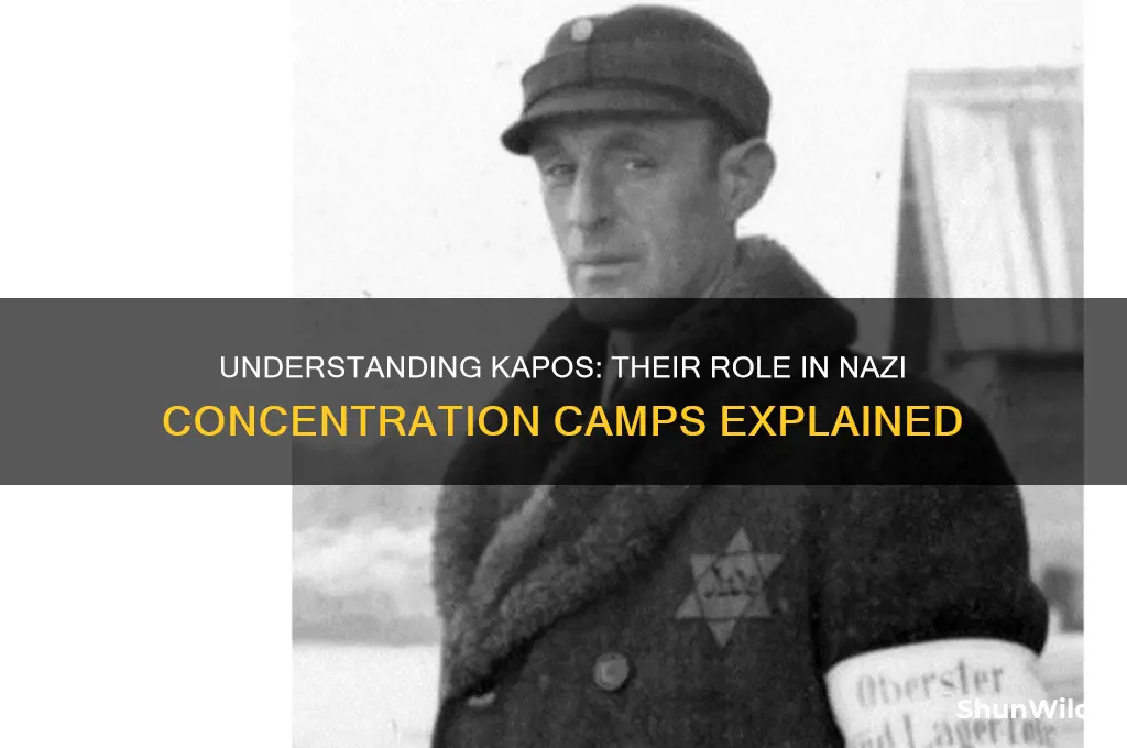 what are kapos concentration camps nazi