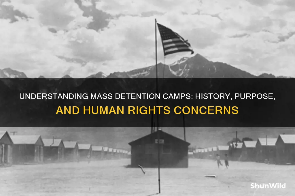 what are mass detention camps