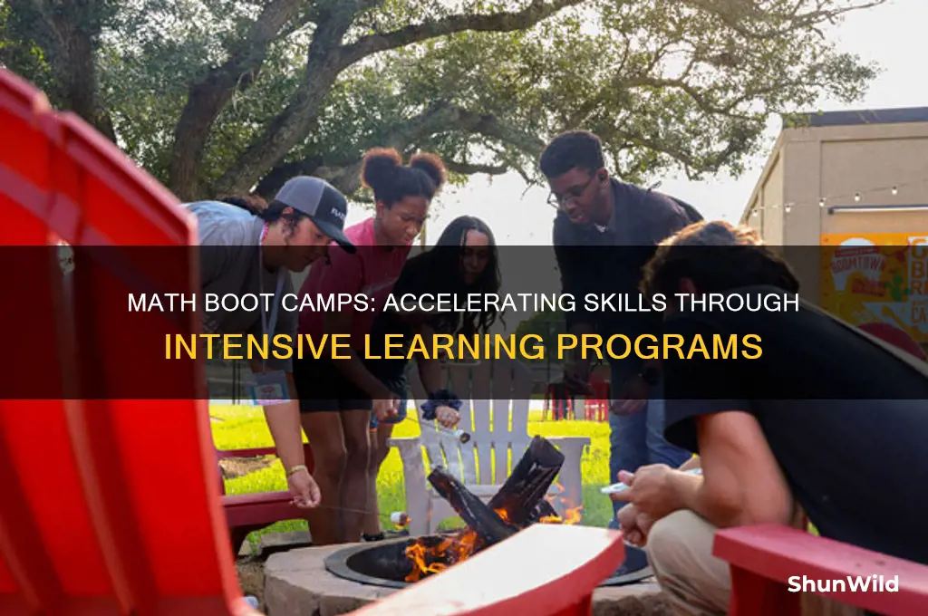 what are math boot camps