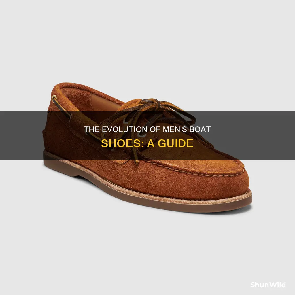 what are mens boat shoes